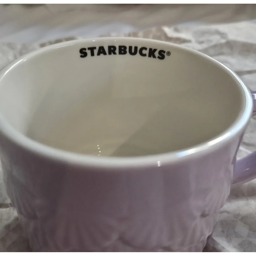 Starbucks Iridescent Mermaid Tail 12oz Coffee/Tea Mug Limited Edition Europe New